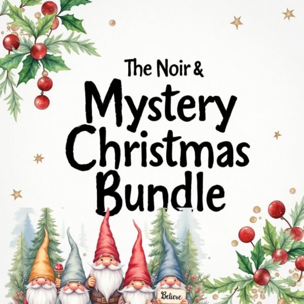The Noir & Mystery Christmas Bundle-10 Pngs bundle